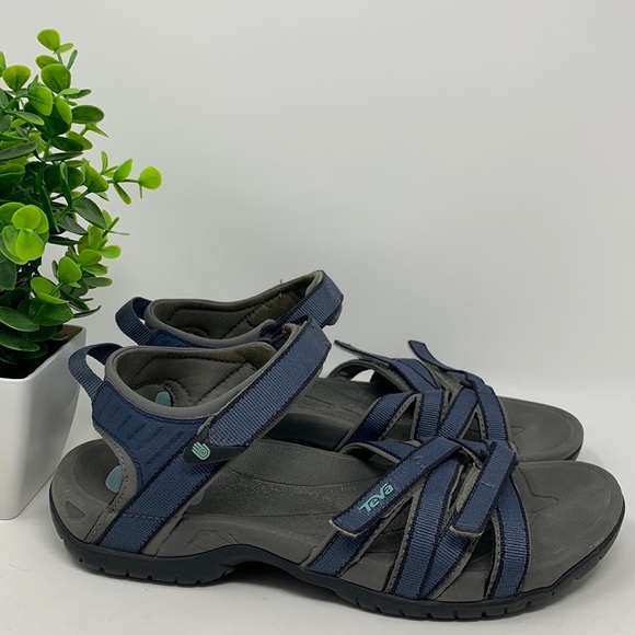 Teva Shoes - Teva Tirra Blue Outdoor Hiking Sandal Cushioned Quick Dry Comfort Walking